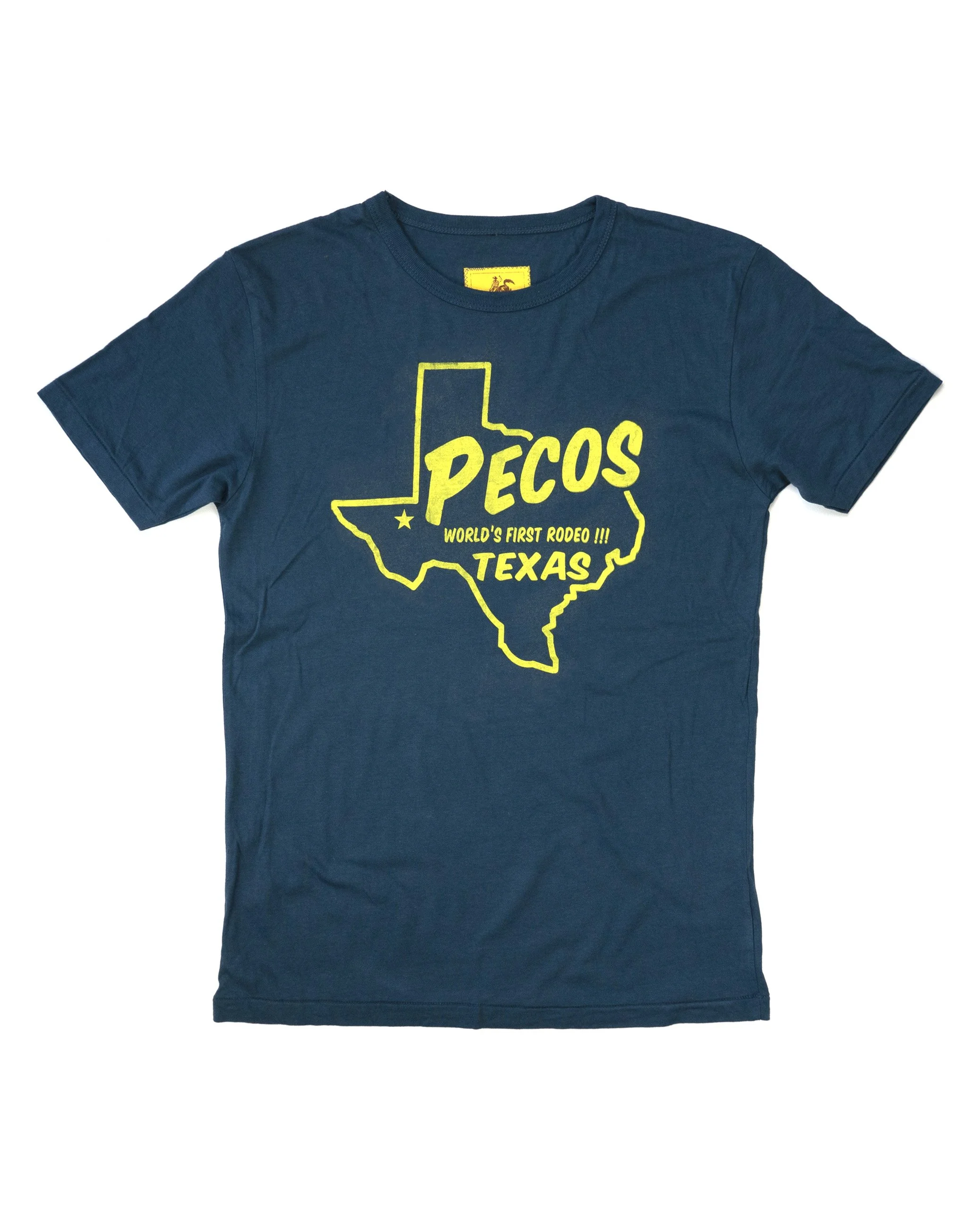 FBC TAILOR & SUPPLY PECOS TEXAS BLUE TEE SHIRT — FBC TAILOR
